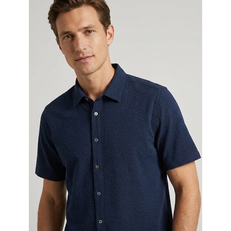 Košile Scotch & Soda Dunkelblau 3938157