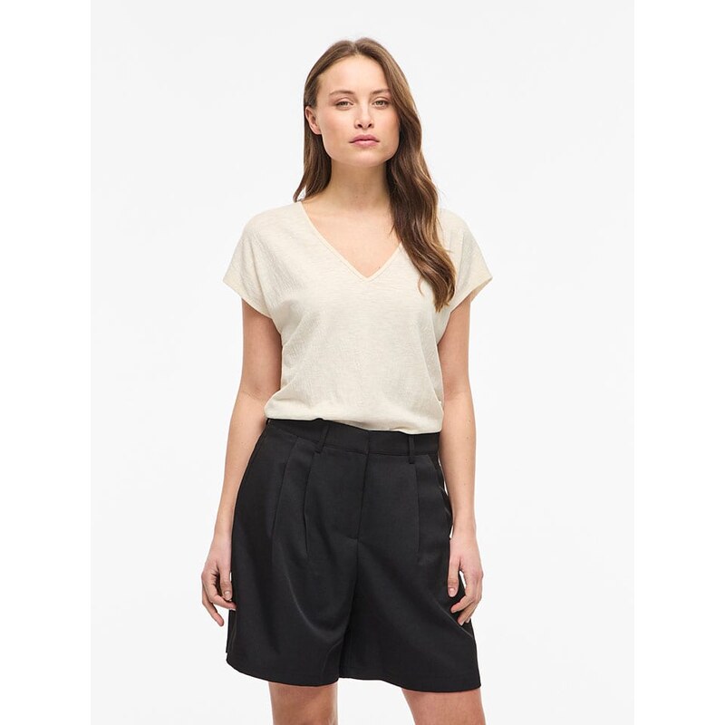 Tričko Vila Creme 3458354