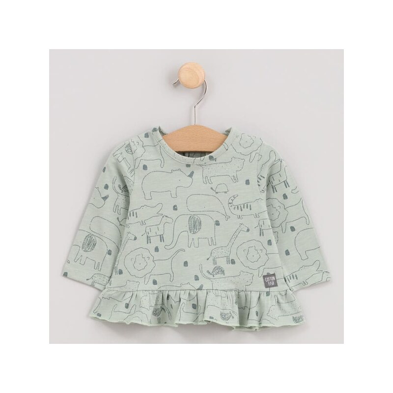 Tričko Cotton Fish Grün 3661241