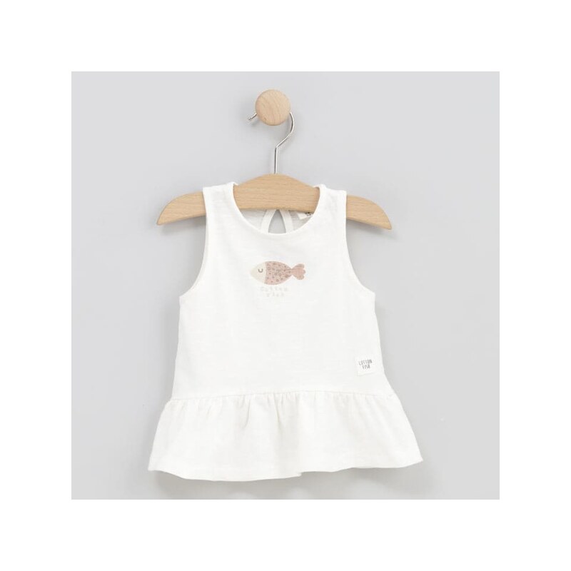 Tričko Cotton Fish Creme 5377777