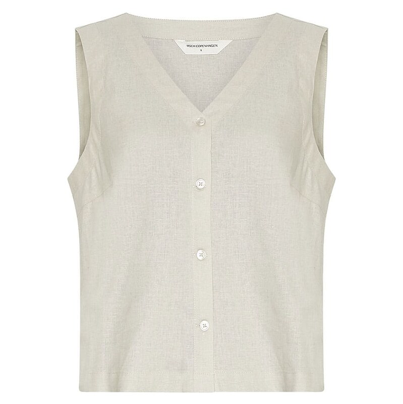 Košile MOSS COPENHAGEN Creme 514683