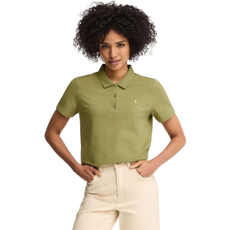 Tričko Polo Club Oliv 4530537