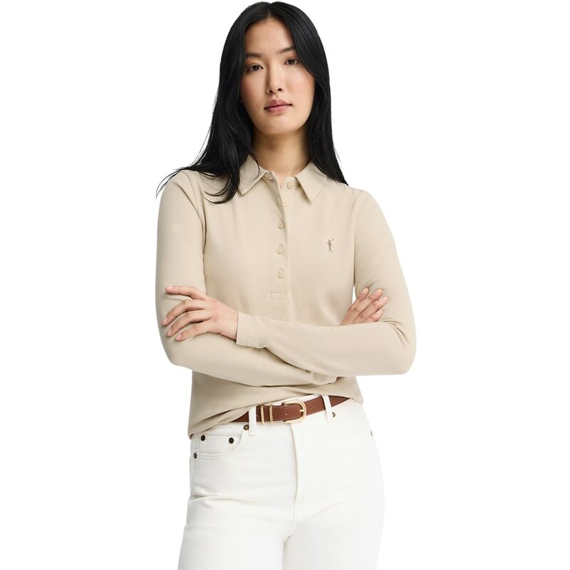 Tričko Polo Club Beige 4244819