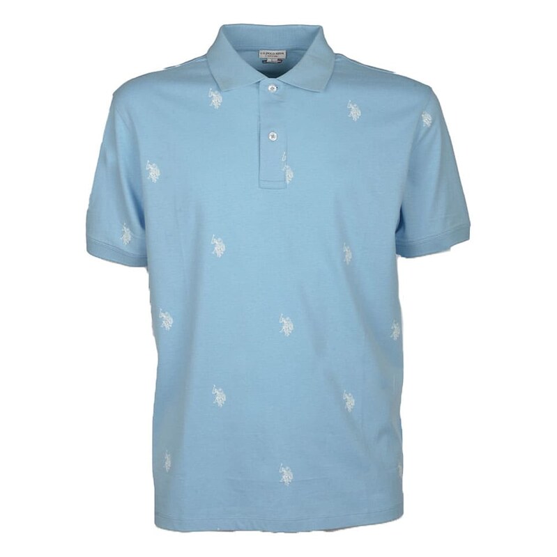 Tričko U.S. Polo Assn. Hellblau 1894377
