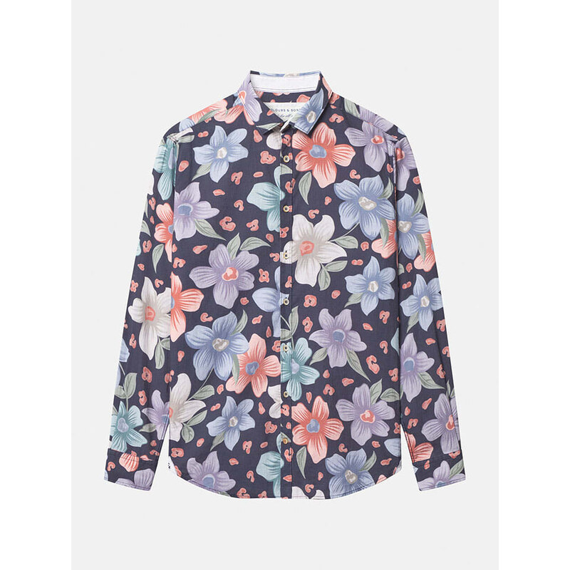 Košile COLOURS & SONS Dunkelblau 132645