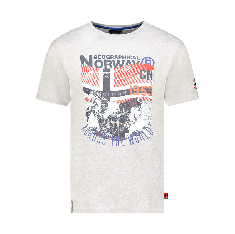 Tričko Geographical Norway Grau 804066