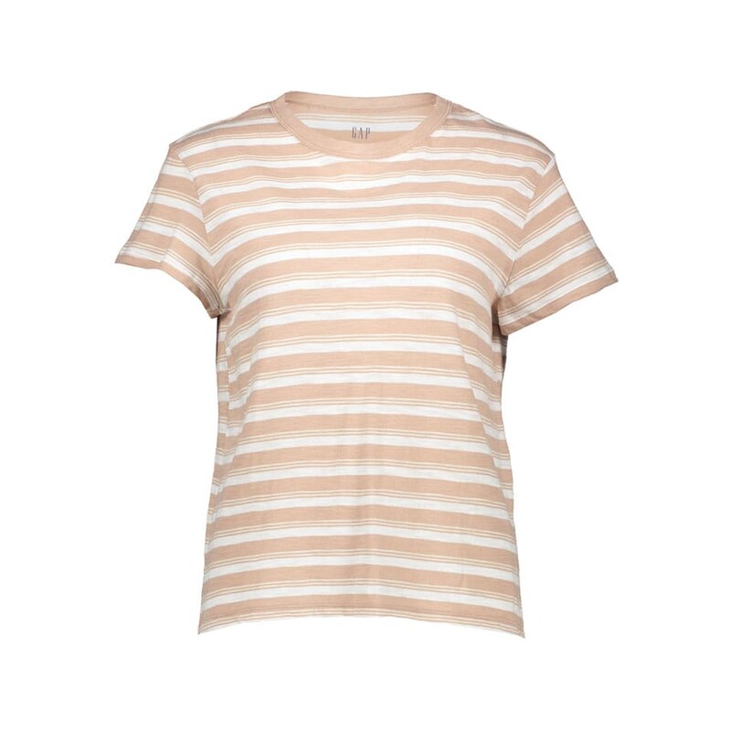 Tričko GAP Beige/ Weiß 6231520