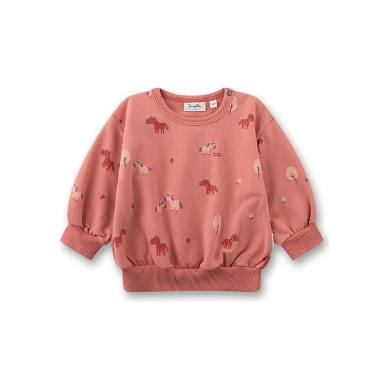 Dětská mikina Sanetta Kidswear Orange 9147910