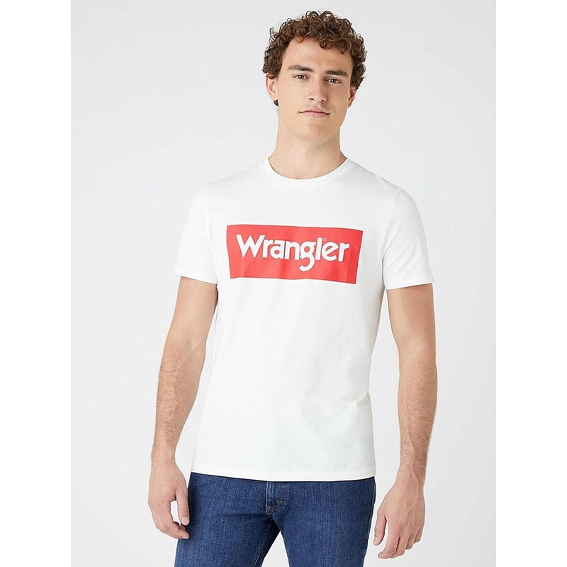 Tričko Wrangler Weiß 6139727
