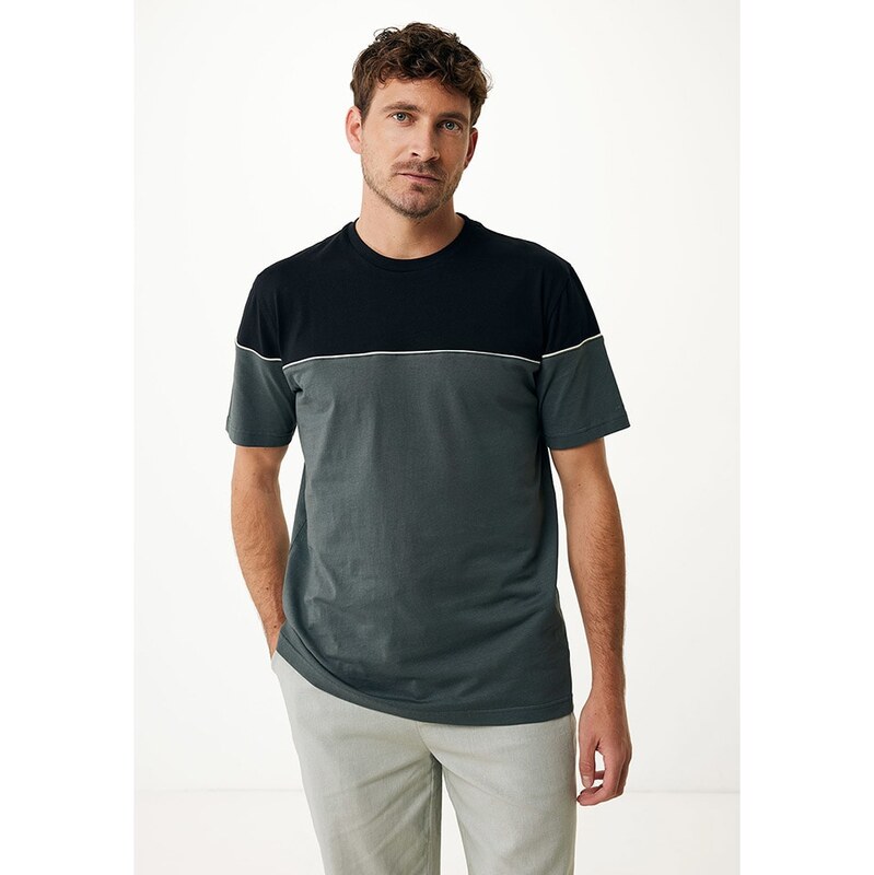 Tričko Mexx Schwarz/ Dunkelblau 8951721