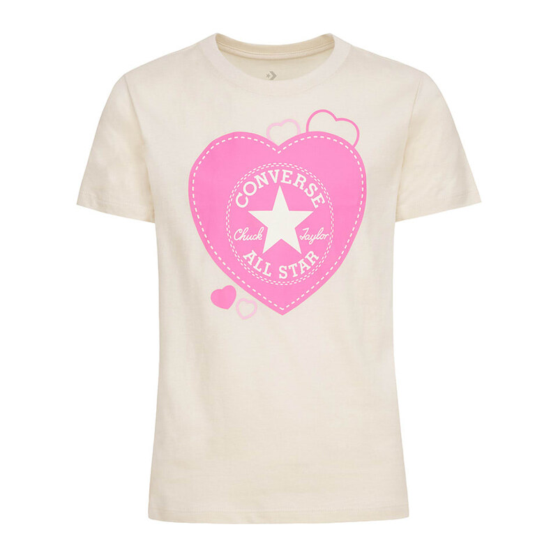 Tričko Converse Creme/ Pink 8125640