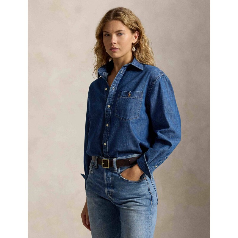 POLO RALPH LAUREN Džínová košile | Oversize fit