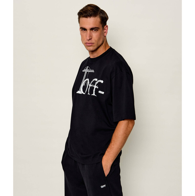 OFF-WHITE Tričko Shared Logo Skate | Relaxed fit