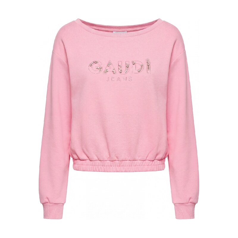 GAUDI Rhinestones Pink mikina