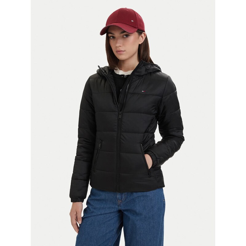 Tommy Jeans dámská černá bunda