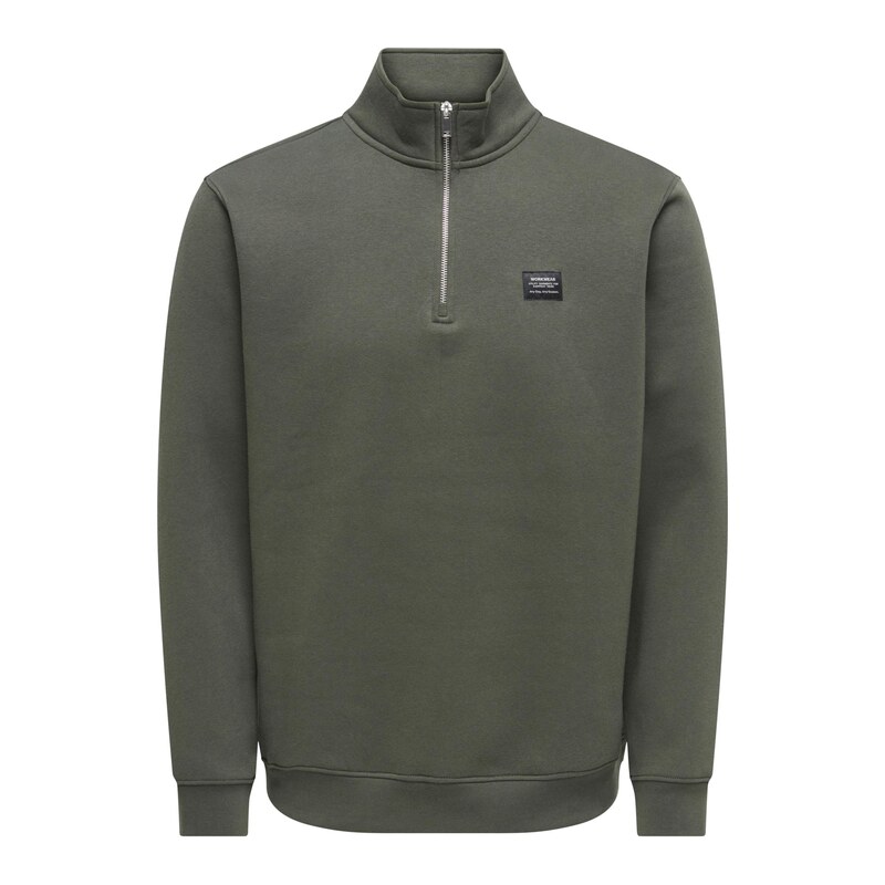 Only & Sons Mikina ONSDAWSON barvy bláta