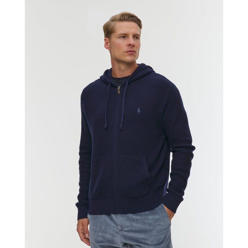 Tmavě Modrý Pánský Svetr Polo Ralph Lauren