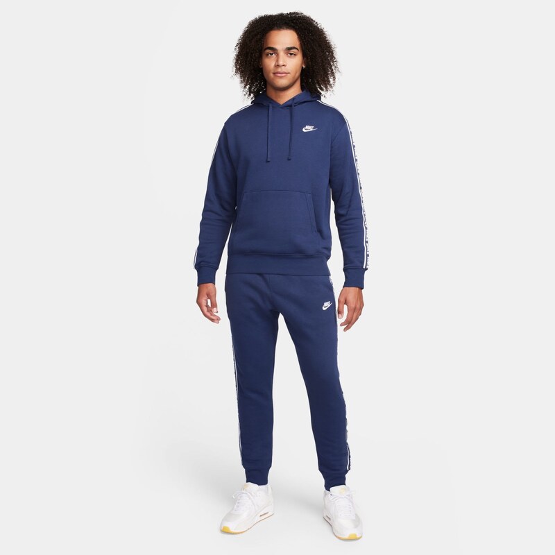 Nike Club Fleece M Graphic Hood Tracksuit BLUE