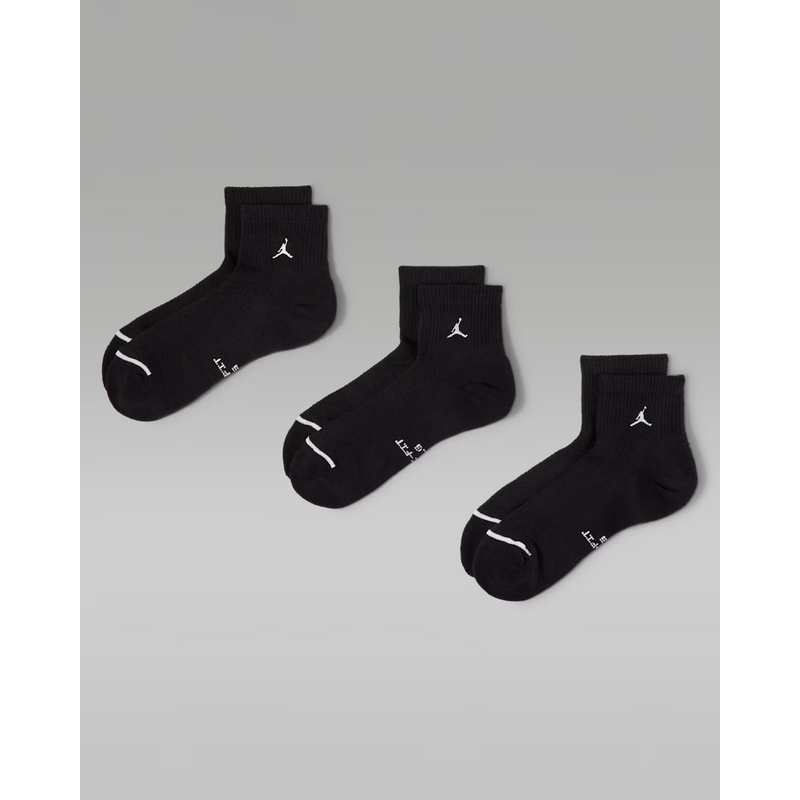Jordan Everyday Socks BLACK/WHITE