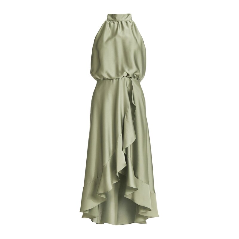 SWING Společenské šaty khaki