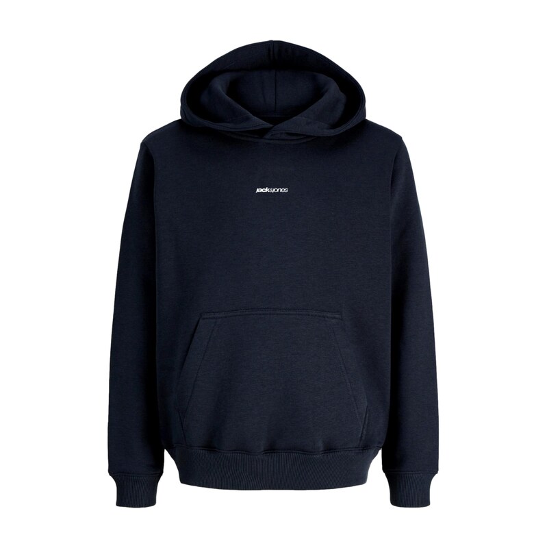 Jack & Jones Junior Mikina JCOClub krémová / tmavě modrá / bílá