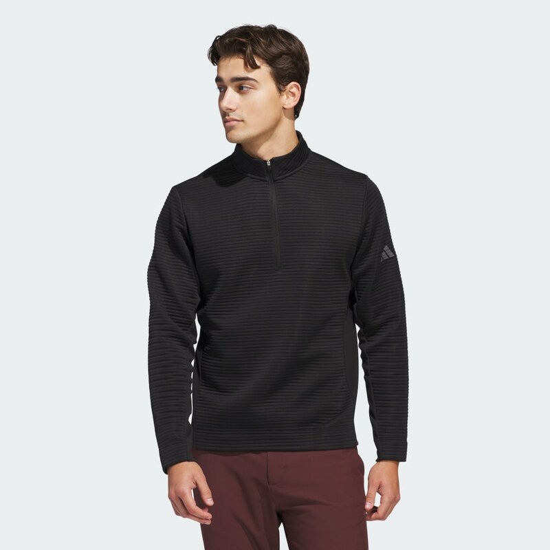 Adidas Ultimat365 DWR Textured Quarter-Zip Pullover