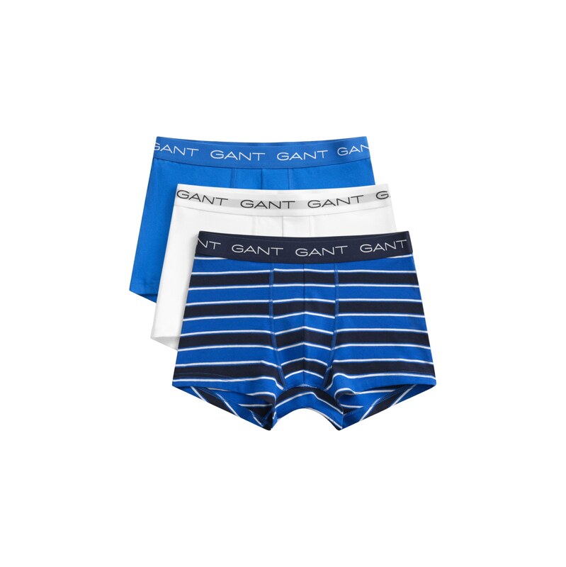 GANT Boxerky modrá / černá / bílá