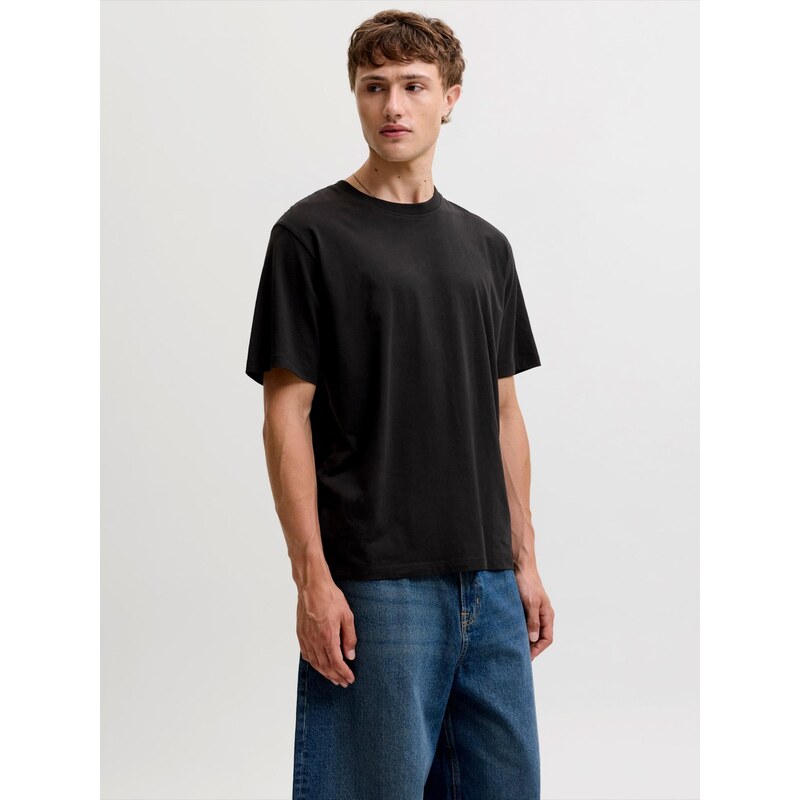 JACK & JONES Tričko JORURBAN modrá / černá / bílá
