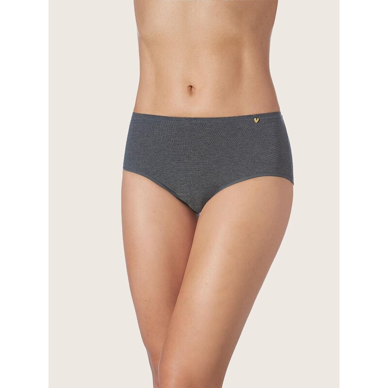 zd ZERO DEFECTS Kalhotky Atenea high waist Soy fiber tmavě šedá