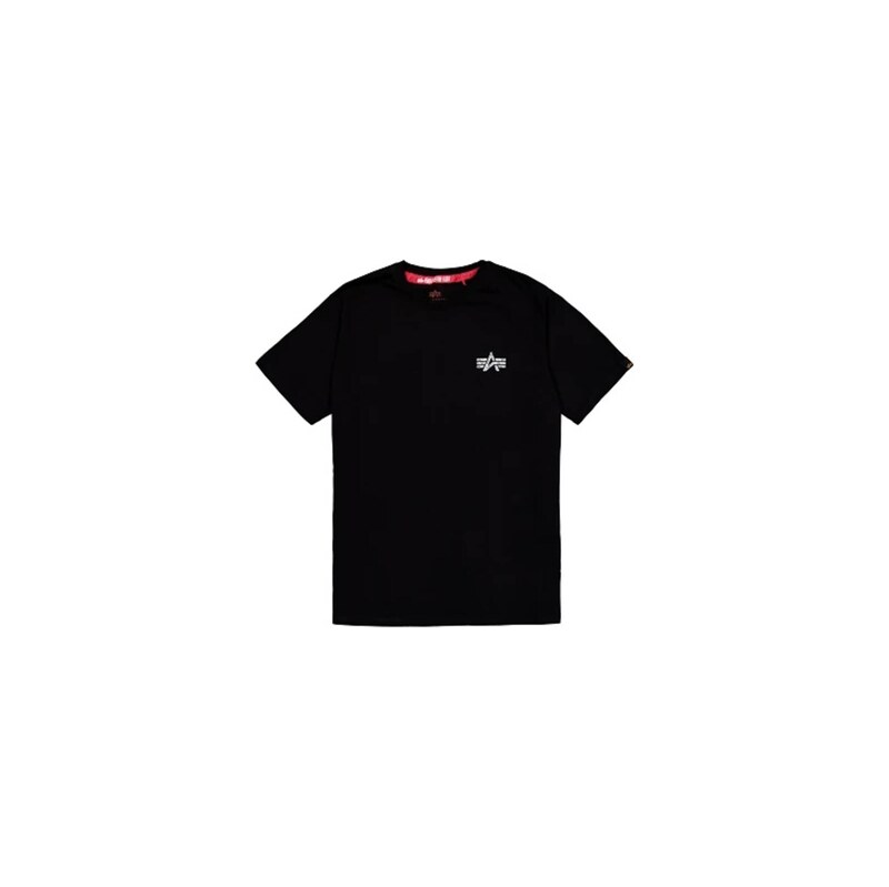 ALPHA INDUSTRIES Tričko Signature černá