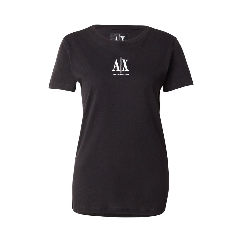 ARMANI EXCHANGE Tričko černá