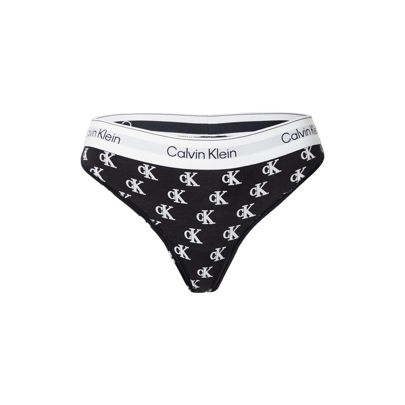 Calvin Klein Underwear Tanga černá