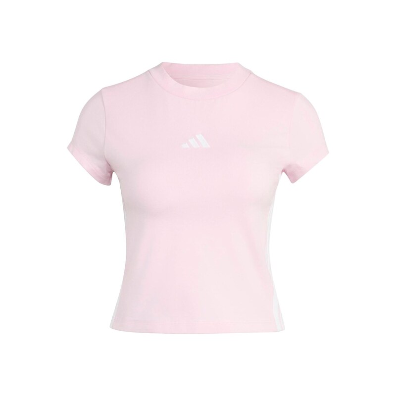 ADIDAS SPORTSWEAR Funkční tričko pastelově růžová / bílá