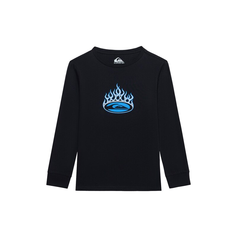 QUIKSILVER Funkční tričko FLAMING nebeská modř / světlemodrá /