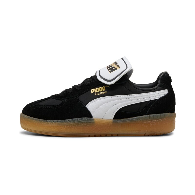 PUMA Tenisky Palermo zlatá / černá / bílá