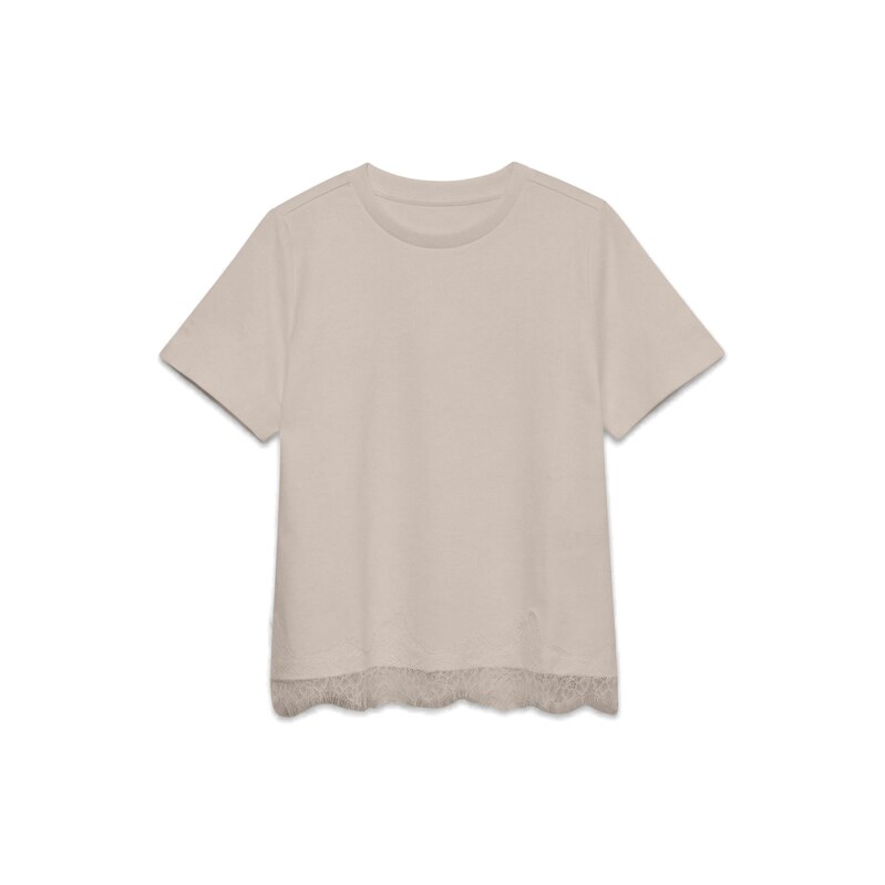 VERO MODA Tričko VMSARA šedá