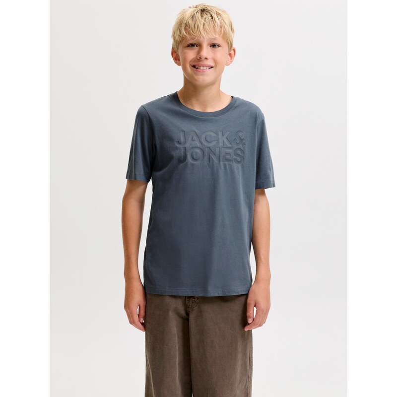 Jack & Jones Junior Tričko tmavě modrá