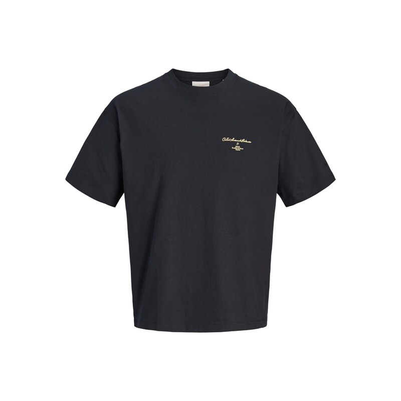 JACK & JONES Tričko JORAtocha medová / černá