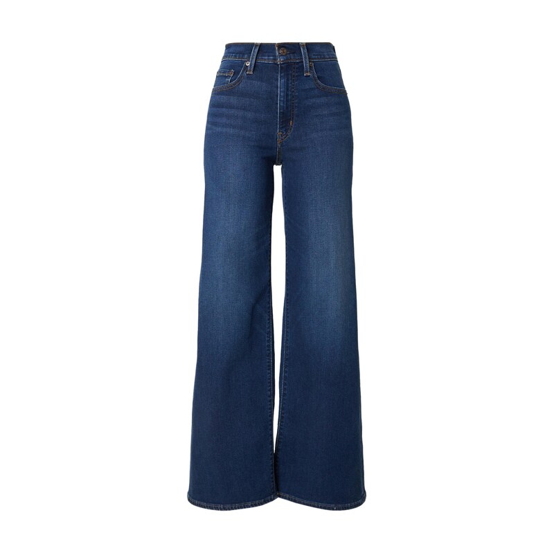 LEVIS  Džíny 728 High Rise Wide Leg modrá džínovina