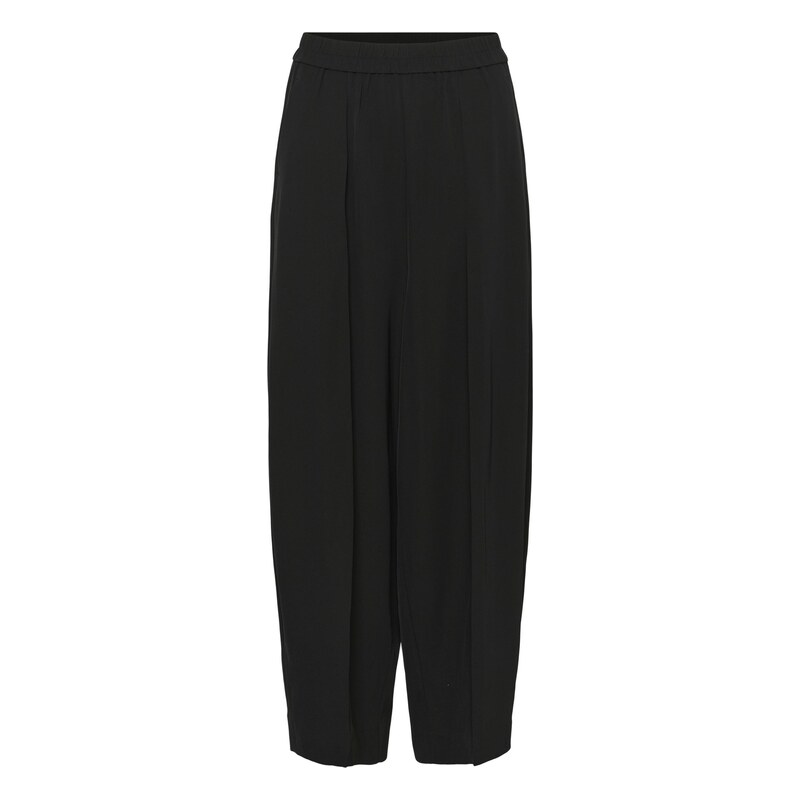 InWear Kalhoty se sklady v pase QAILEY černá