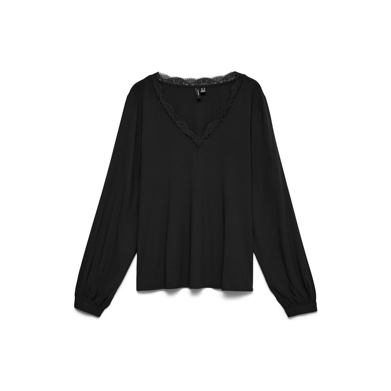 Vero Moda Curve Tričko VMCBELLA černá
