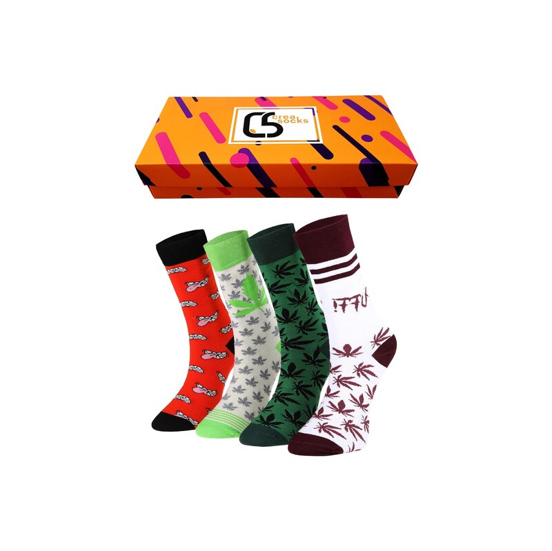 Crea Socks Ponožky Puff mix barev