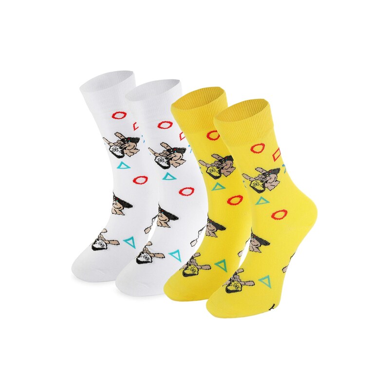 Crea Socks Ponožky Spiele mix barev