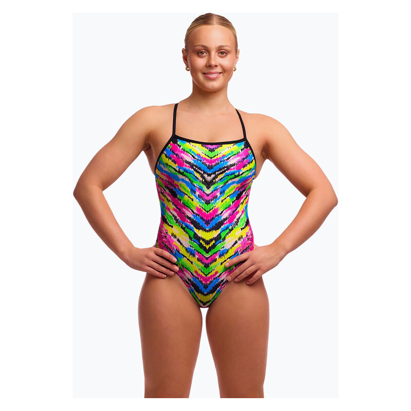 Dámské jednodílné plavky Funkita Single Strap One pieces happy