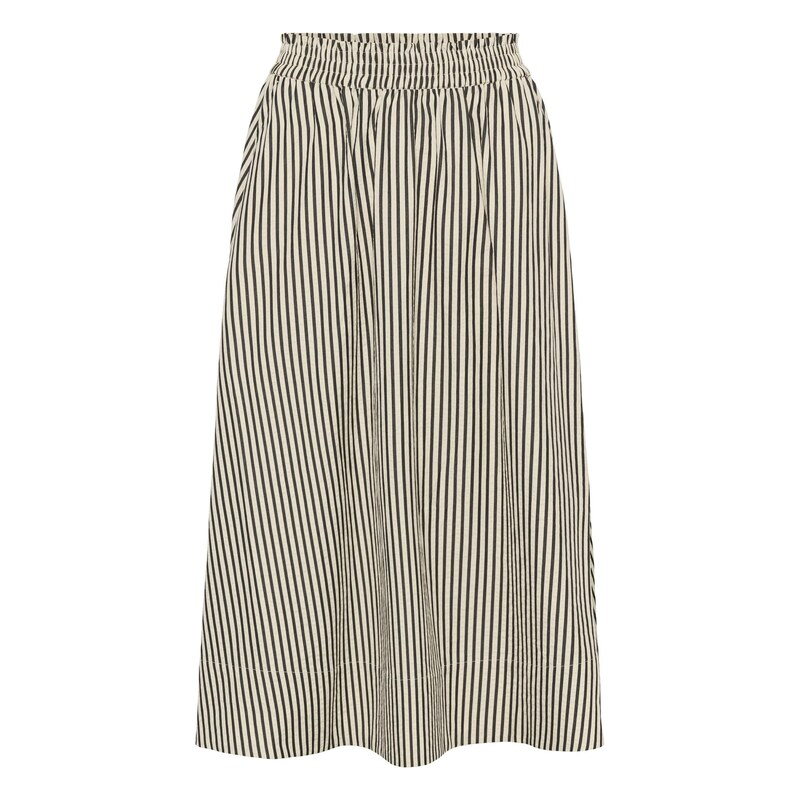 InWear Sukně GARBO tmavě šedá / bílá