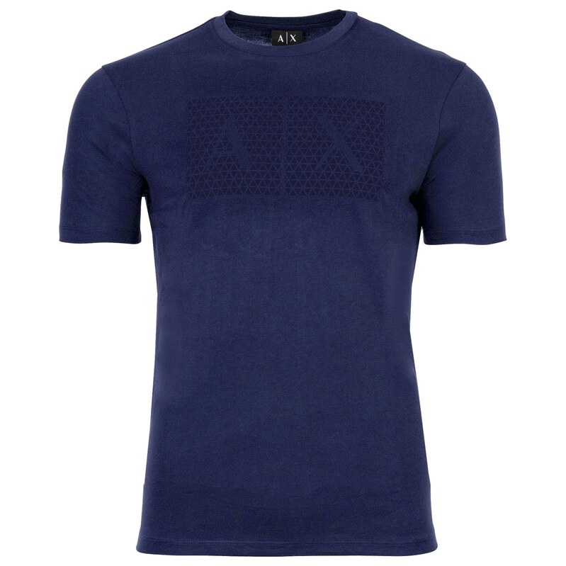 ARMANI EXCHANGE Tričko marine modrá
