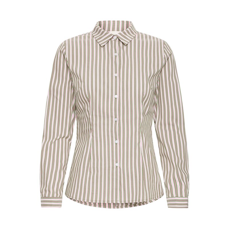 ICHI Halenka béžová / bílá