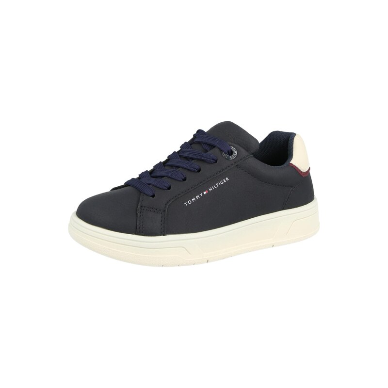 TOMMY HILFIGER Tenisky HAMPTON námořnická modř / offwhite