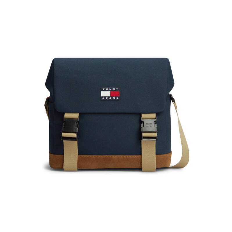 Tommy Jeans Messenger tmavě modrá / sépiová