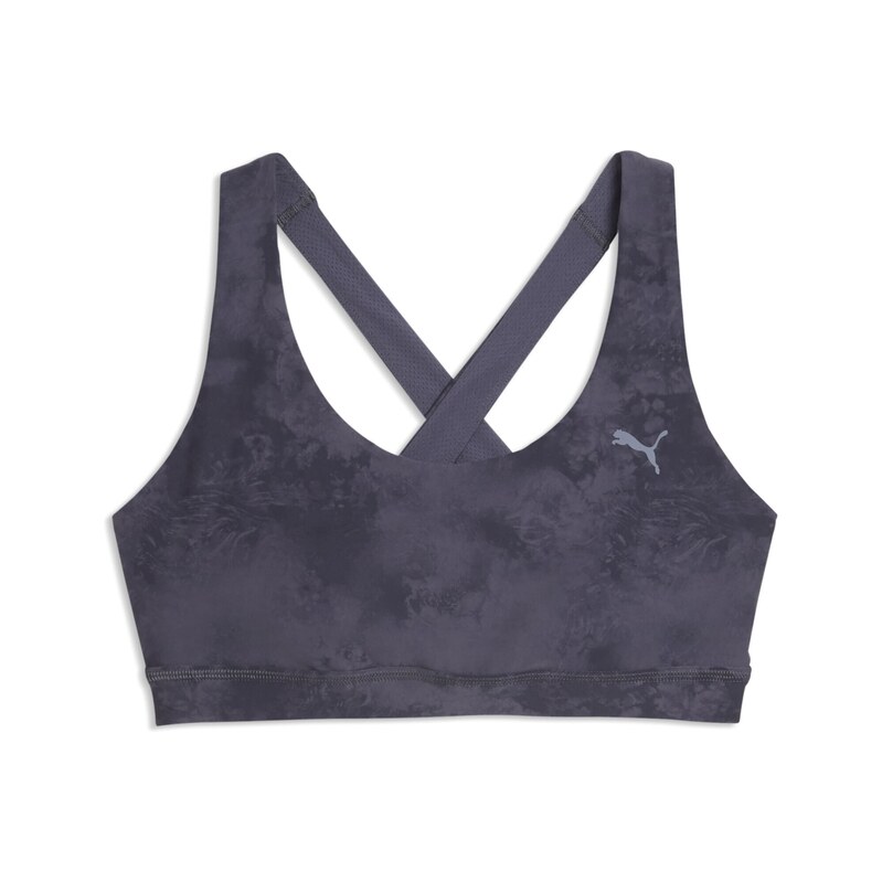 PUMA Sportovní podprsenka Cloudspun antracitová
